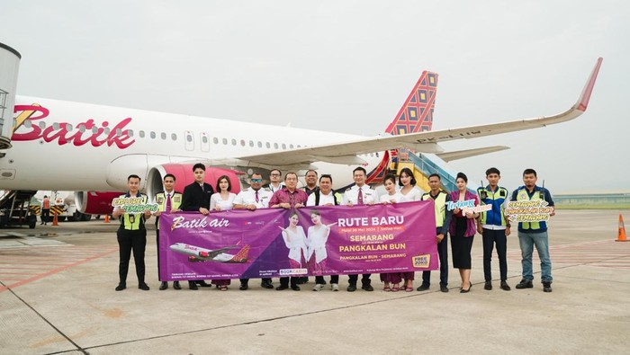 Batik Air buka rute langsung Pangkalan bun-Semarang sejak Minggu (26/5/2024).