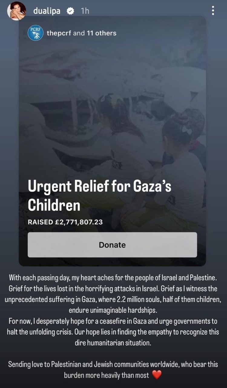 Seleb yang dukung Palestina.