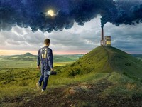 Foto Gabungkan Fanatsi dan Realitas