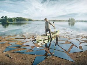 Karya Dewa Photoshop Gabungkan Fantasi dan Realitas Bikin Tercengang