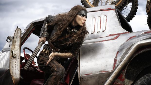 Cuplikan adegan dalam film Furiosa: A Mad Max Saga.