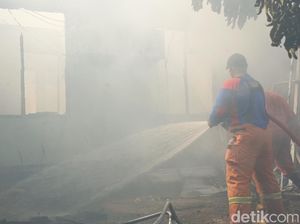 Hendak Selamatkan Anjing, Wanita Tersambar Api Saat Kebakaran Rumah