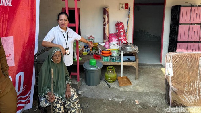 Kemensos renovasi rumah Nenek Aisyah di Aceh