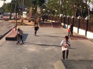 Dibangun Bupati Eistianah, Sport Center Demak Jawab Mimpi Skater