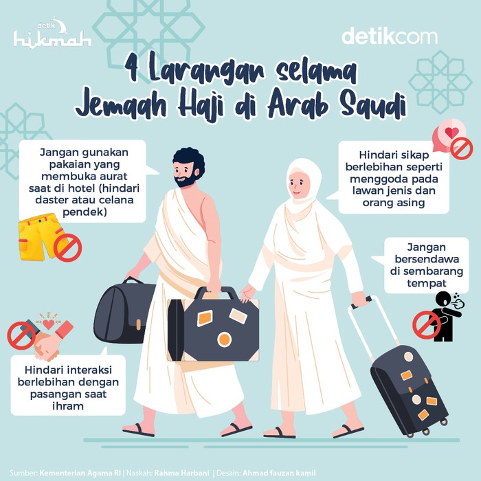 Larangan selama di Arab Saudi Larangan selama di Arab Saudi