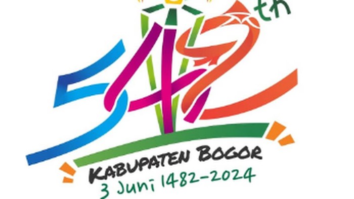 Logo Hari Jadi Bogor ke-542 Tahun 2024
