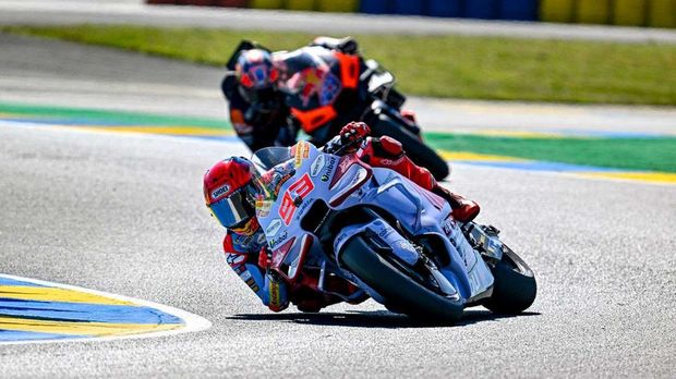 Marc Marquez di MotoGP Catalunya 2024.