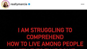 Marcia Cross yang dikenal dengan perannya sebagai Bree di series Desperate Housewives pun tak berdiam diri untuk memberi dukungan pada Palestina. Unggahannya yang satu ini viral. Foto: Instagram
