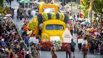 Si Kuning Retro Pukau Penonton Surabaya Vaganza 2024