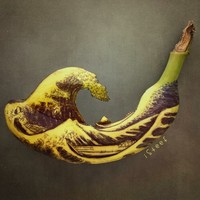 Pisang Jadi Kanvas