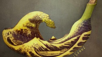 Sketsa gambar tsunami yang ikonik. Foto: Stephan Brusche