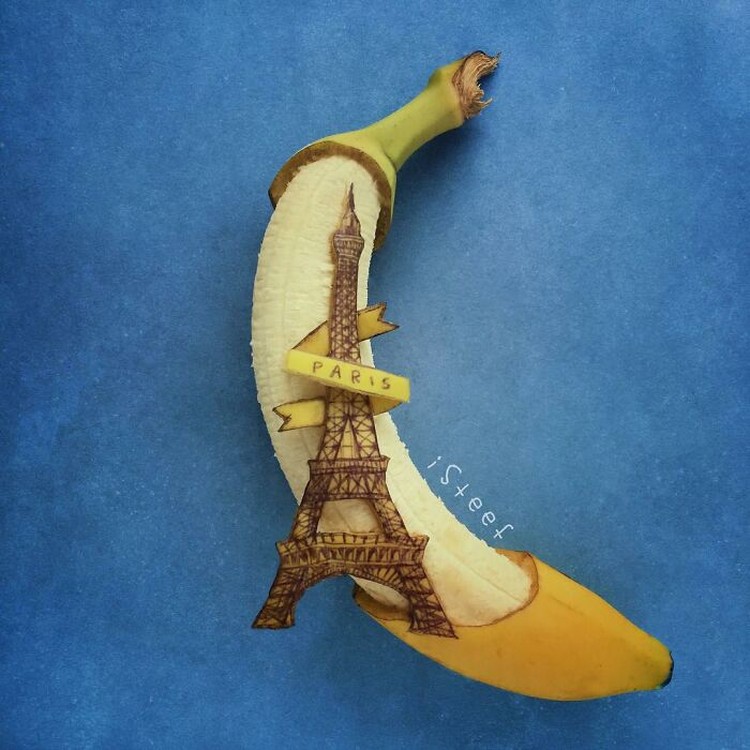 Pisang Jadi Kanvas
