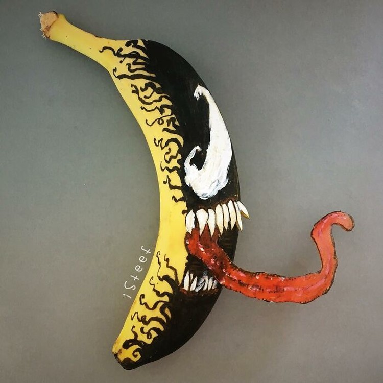 Pisang Jadi Kanvas