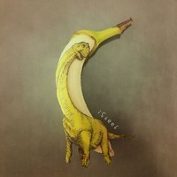 Pisang Jadi Kanvas