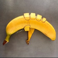 Pisang Jadi Kanvas