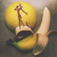 Pisang Jadi Kanvas