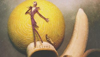 Sketsa film The Nightmare Before Christmas Foto: Stephan Brusche