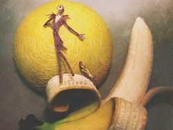 Saat Pisang Disulap Jadi Kanvas Hasilnya Bikin Terkesima