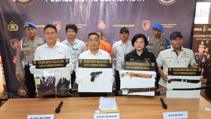 Karyawan Minimarket Bekasi Ditodi Pistol oleh Perampok Bersenjata, Satu Pelaku Diringkus