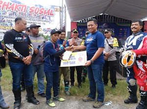 Sambut Hari Bhayangkara ke-78, Polres Blitar Kota Bantu Pembangunan Masjid