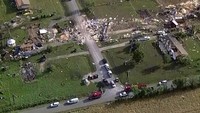 Tornado menghantam sejumlah wilayah di Amerika Serikat, salah satunya Texas. Tornado itu menyebabkan kerusakan parah.