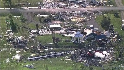 Potret Kerusakan di Texas Akibat Terjangan Tornado