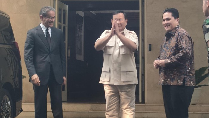Prabowo bertemu pengusaha Dubai
