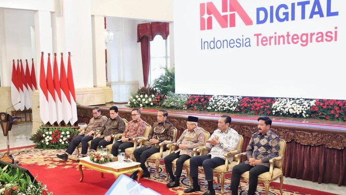 Presiden RI Joko Widodo meluncurkan Government Technology (GovTech) Indonesia yang diberi nama INA Digital’ dalam rangkaian acara Sistem Pemerintahan Berbasis Elektronik (SPBE) Summit 2024 di Istana Negara, Jakarta, Senin (27/05)