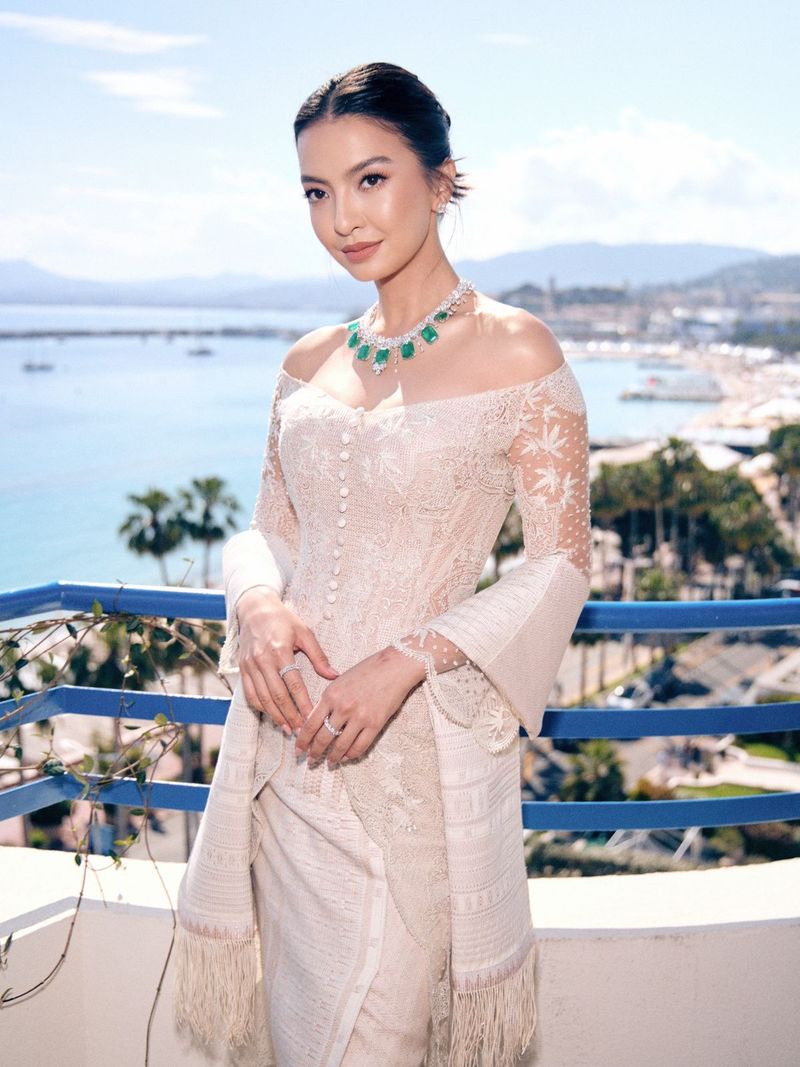Raline Shah di Cannes Film Festival 2024