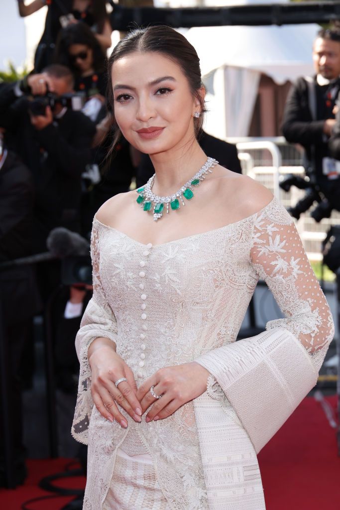 CANNES, FRANCE - MAY 25: Raline Shah attends the Red Carpet of the closing ceremony at the 77th annual Cannes Film Festival at Palais des Festivals on May 25, 2024 in Cannes, France. (Photo by Daniele Venturelli/WireImage)