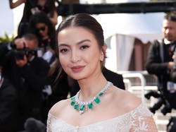 Detail Kebaya Raline Shah Karya Sapto Djojokartiko di Cannes, Dibuat 1.200 Jam