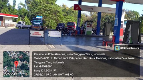 Sejumlah SPBU di Kabupaten Belu, NTT mengalami kelanggakan BBM jenis solar, Senin (27/5/2024). (Dok Humberto Da Costa Freitas).