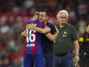 Xavi Tinggalkan Barcelona dengan Kemenangan
