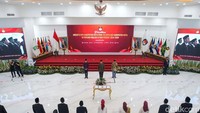 Sebanyak 50 orang anggota diantik pada kesempatan ini.