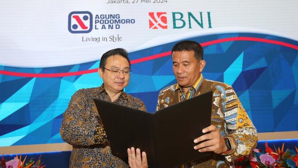 Agung Podomoro Gandeng BNI untuk Penyedia Fasilitas KPR