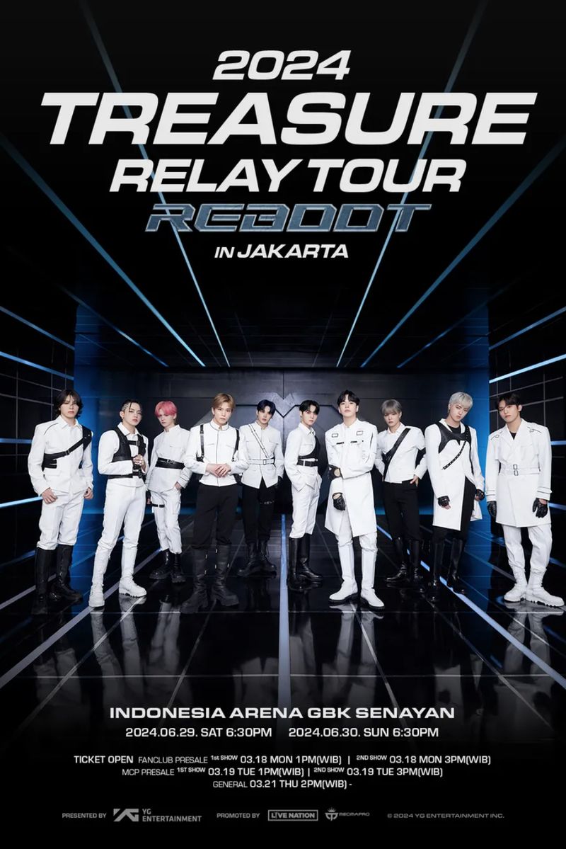 Artis Korea Datang ke Indonesia bulan Juni 2024