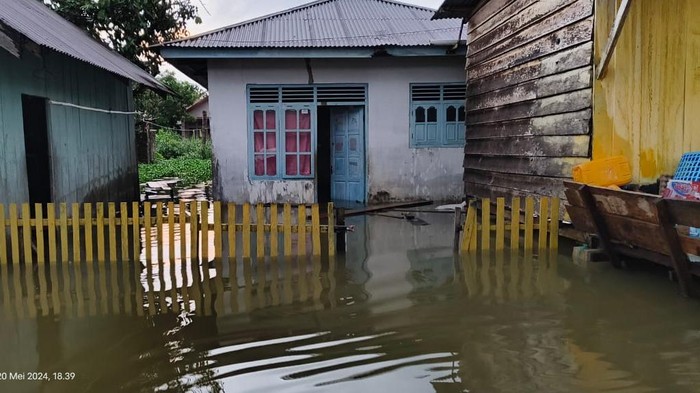 Banjir di Pulau Taliabu, Maluku Utara.
