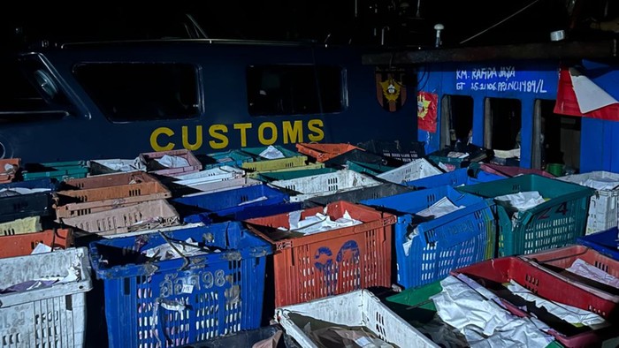 Bea Cukai Bengkalis Gagalkan Penyelundupan 28 Ton Mangga dan Bawang Merah