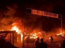 Biadab! Israel Bakar Hidup-hidup Pengungsian di Rafah