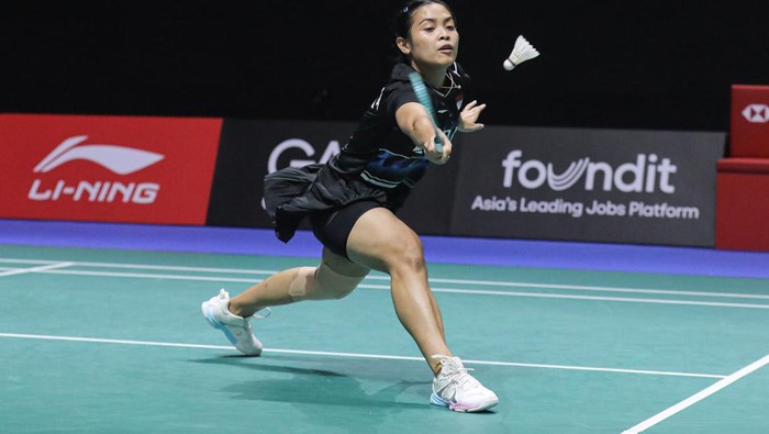 Tunggal putri Indonesia Gregoria Mariska Tunjung