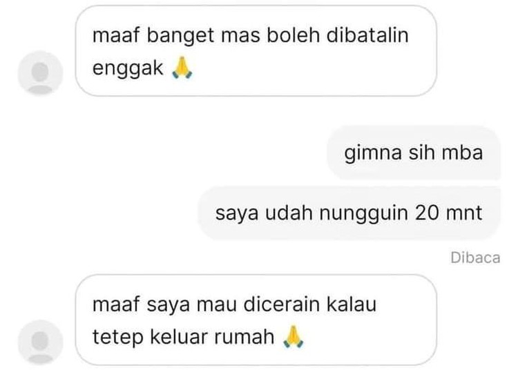Kata siapa jadi driver ojol itu mudah? Tak selalu mulus, kadang hari-harinya diwarnai dengan berbagai hal random yang bikin geleng kepala. Waduh, waduh.