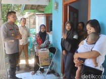 Polisi Dampingi-Trauma Healing Bayi Korban Penganiayaan Ayah di Probolinggo