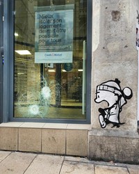 karya seni jalanan by oakoak_street_art