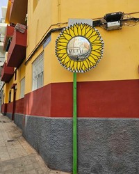 karya seni jalanan by oakoak_street_art