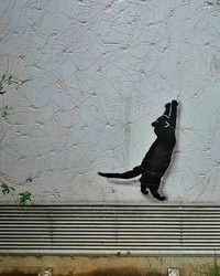 karya seni jalanan by oakoak_street_art