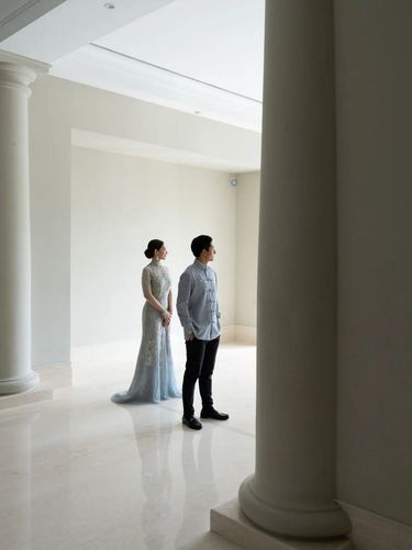 Lamaran Rio Haryanto dan Athina Papadimitriou.