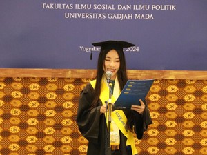 Vu Minh Anh, Mahasiswa Asal Vietnam Lulus Cumlaude di UGM