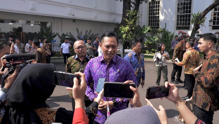 Menteri Agraria dan Tata Ruang/ Kepala Badan Pertanahan Nasional (ATR/BPN) Agus Harimurti Yudhoyono (AHY).