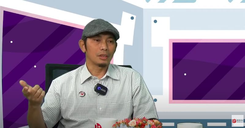 Nizam Ahmad Peneliti Pusat Riset Antariksa Badan Riset dan Inovasi Nasional (BRIN) dalam live talkshow 'Mengenal Lebih Dekat Riset Gangguan Satelit di Antariksa' di kanal YouTube BRIN.