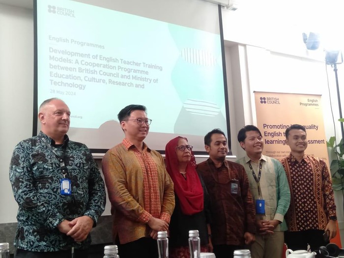 Peluncuran pelatihan bahasa guru bahasa Inggris oleh Kemdikbud & British Council